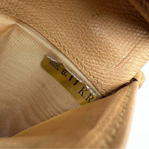 Chanel Bifold Leather Wallet in Tan - Picture 10 of 17